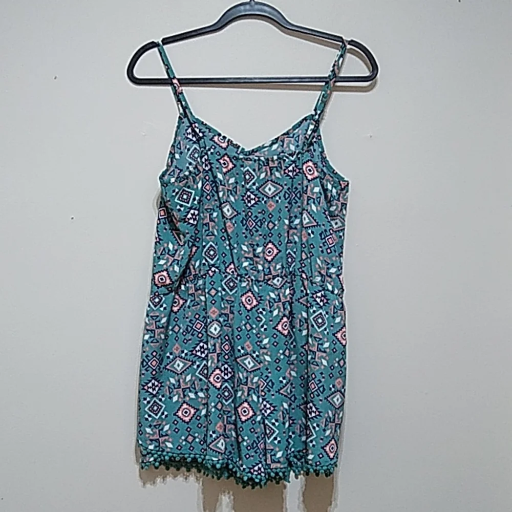 Xhilaration Aztec Print Romper